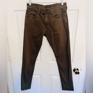 Lucky brand dark olive green pants